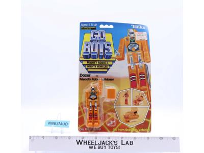 Dozer Robot Bulldozer Mighty Robots 1983 Tonka Gobots Vintage Figure NEW MOSC