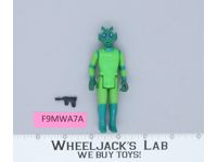 Greedo 100% Complete Star Wars 1978 Vintage Kenner Action Figure NO REPRO