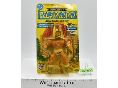 Warlord The Lost World Of the Warlord 1982 Vintage Action Figure NEW MOSC SEALED