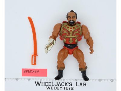 Jitsu 100% Complete He-Man Masters Of The Universe MOTU Mattel 1984