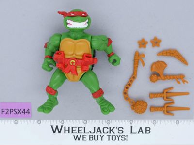Storage Shell Raphael Teenage Mutant Ninja Turtles TMNT 1991 Playmates Figure