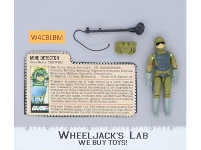 Tripwire V1 100% Complete G.I. Joe 1983 Hasbro Vintage Action Figure