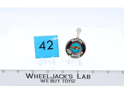 Swingin' Wing BUTTON W/TAB 1969 Hot Wheels Mattel Vintage Redline
