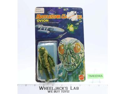 Ovion Battlestar Galactica 1978 W/Card & Bubble UNPUNCHED Action Figure
