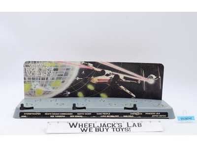 First 12 Mail Away Display Stand 100% Complete Star Wars 1977 Kenner Vintage