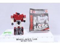 Sideswipe 100% Complete Siege WFC Transformers Hasbro 2018 Action Figure