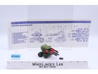 Machine Gun Pac/Rat 100% Complete G.I. Joe 1983 Hasbro Action Figure Vehicle