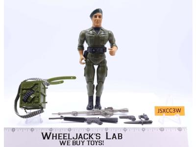 Colonel Trautman Rambo 1985 Coleco Vintage Action Figure w/ Accessories
