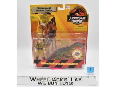 Baryonyx & Dinosaur Tracker #1 Jurassic Park Dinosaurs 1999 Hasbro MOSC SEALED