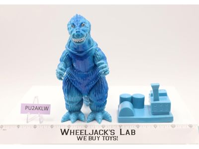 Godzilla LTD Blue Parababy 1968,2001 Marmit Toho Soft Vinyl 7" Action Figure