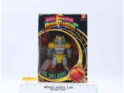 King Sphinx Evil Space Alien Mighty Morphin Power Rangers 1994 Bandai NEW MIB