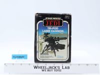 Tri-Pod Laser Cannon 100% Complete W/Box Star Wars ROTJ 1983 Kenner Vehicle