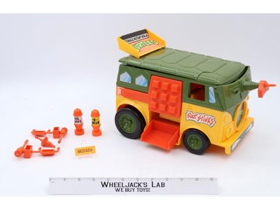 Party Wagon 100% Complete Teenage Mutant Ninja Turtles TMNT 1989 Playmates