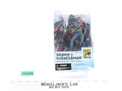 Spawn + Miracleman SDCC Exclusive 2-Pack 2003 McFarlane Action Figure NEW SEALED