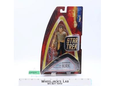 Mirror Kirk Star Trek 2003 Art Asylum Action Figure NEW MOSC SEALED