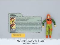 Skidmark V1 100% Complete G.I. Joe 1988 Hasbro Vintage Action Figure