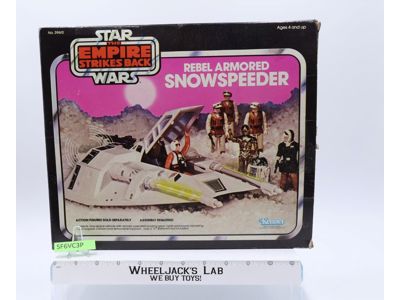 Snowspeeder 100% Complete W/Box Star Wars ESB 1977 Kenner Action Figure Vehicle