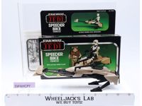 Speeder Bike 100% Complete W/Box Star Wars ROTJ 1983 Kenner Vehicle MINT