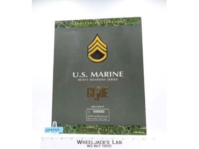 U.S. Marine Heavy Weapons Series Timeless Collection GI Joe MISB 1998 Kenner