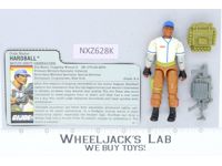 Hardball V1 100% Complete G.I. Joe 1988 Hasbro Vintage Action Figure