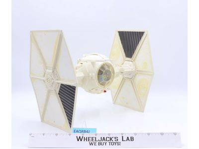 Imperial Tie Fighter WHITE 100% Complete Star Wars 1978 Kenner Vehicle