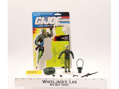 Big Ben V1 100% Complete W/ Cardback 1991 G.I. Joe Hasbro Vintage Action Figure
