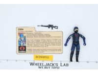 Cobra V1.5 Swivel Arms 100% Complete G.I. Joe 1983 Hasbro Vintage Action Figure
