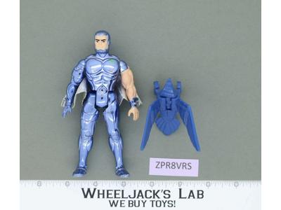 Steelwill With Stronghold 100% Complete Silverhawks 1986 Kenner Telepix Vintage