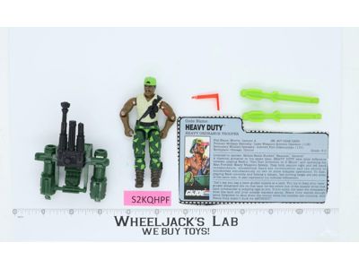 Heavy Duty V1 100% Complete G.I. Joe 1991 Hasbro Action Figure Vintage