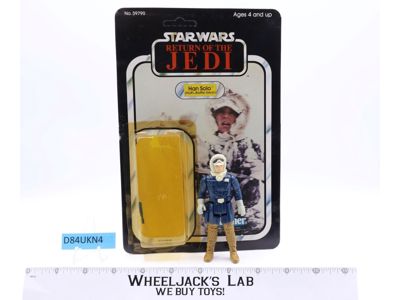 Han Solo Hoth Outfit 100% Complete 77 Back-A Star Wars ROTJ Kenner 1983 NO REPRO