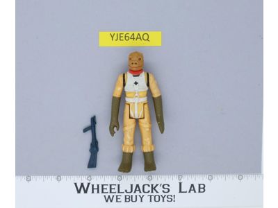 Bossk Bounty Hunter 100% Complete Star Wars ESB 1980 Kenner Figure NO REPRO
