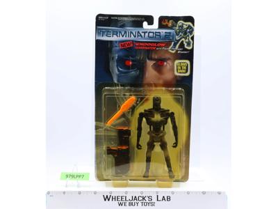 Endoglow Terminator 2 w/ Flame-Thrower Blaster Kenner 1991 MOSC Action Figure