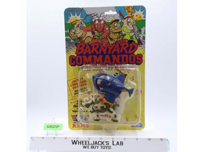 Pilot Fluff Pendleton Barnyard Commandos 1989 Playmates NEW MOSC SEALED