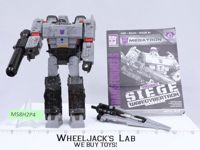 Megatron 100% Complete Transformers Siege WFC 2018 Hasbro Action Figure