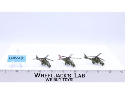 Attack Helicopters Mega Force 1989 Kenner Action Figure Vehicles