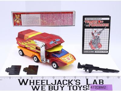 Rodimus Prime 100% Complete 1986 Vintage Hasbro G1 Transformers Action Figure
