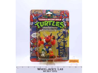 Groundchuck Teenage Mutant Ninja Turtles TMNT 1991 Playmates NEW MOSC SEALED
