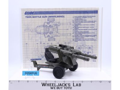 Whirlwind 100% Complete G.I. Joe Hasbro 1983 Vintage Action Figure Vehicle