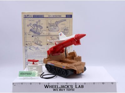 R.P.V. Remote Piloted Vehicle 100% Complete GI Joe 1988 Hasbro Action Figure
