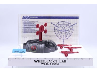 Cobra Battle Barge 100% Complete 1988 GI Joe Hasbro Action Figure Vintage