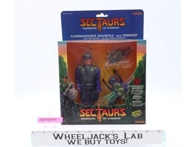 Commander Waspax & Wingid Sectaurs Warriors of Symbion 1984 Coleco MISB SEALED