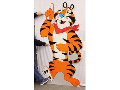 Tony the Tiger Kellogg's Frosted Flakes Store Standee / Promo Cardboard Display