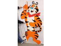Tony the Tiger Kellogg's Frosted Flakes Store Standee / Promo Cardboard Display
