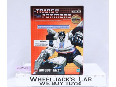 Jazz Commemorative Series Reissue Transformers 2002 Hasbro Action Figure NEW MIB