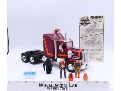 Rhino 100% Complete M.A.S.K. MASK 1985 Kenner Vintage Action Figure Vehicle