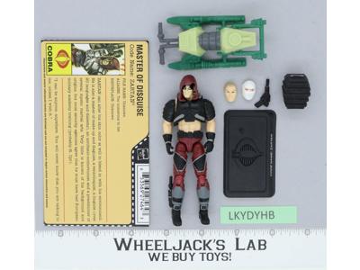 Zartan v14 100% Complete G.I. Joe 25th Anniversary 2008 Hasbro Action Figure