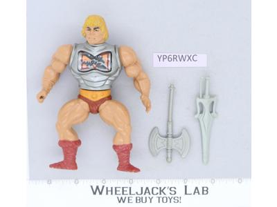 Battle Armor He-Man 100% Complete Masters of the Universe MOTU Mattel 1984