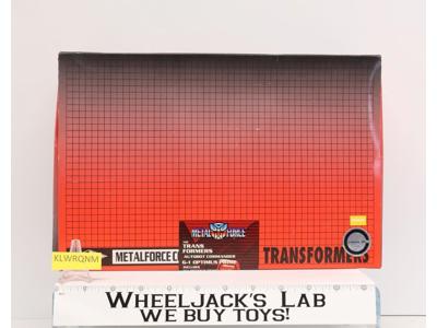 Optimus Prime Transformers MetalForce Collection Time House Takara NEW SEALED