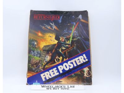 Lot of 40+ Star Wars Return of the Jedi Coca Cola Promo Posters 1983 Original