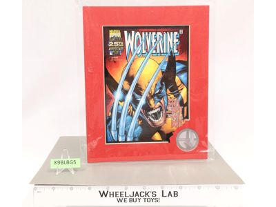 Wolverine Laser-Mat #145 Marvel Comics 2000 25th Anniversary W/COA 473/500